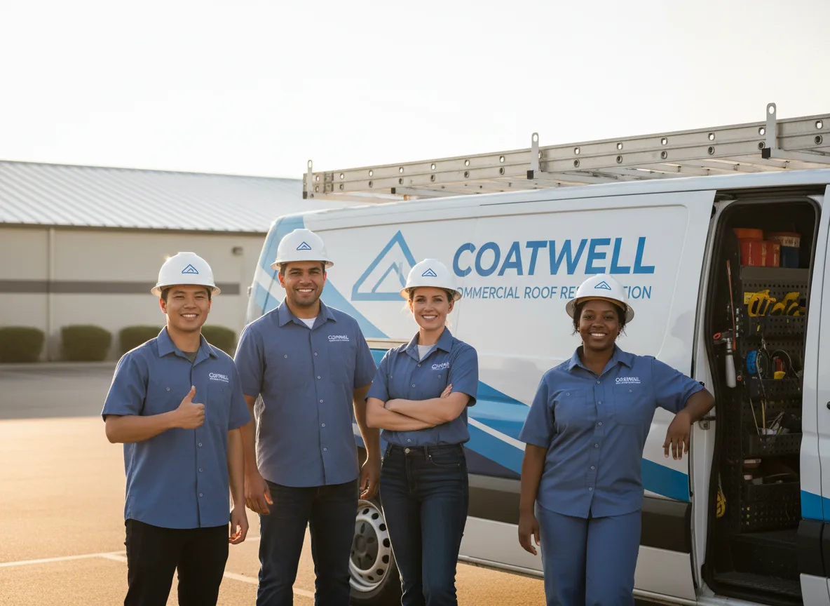 Commercial roof coating company in Scott City, KS